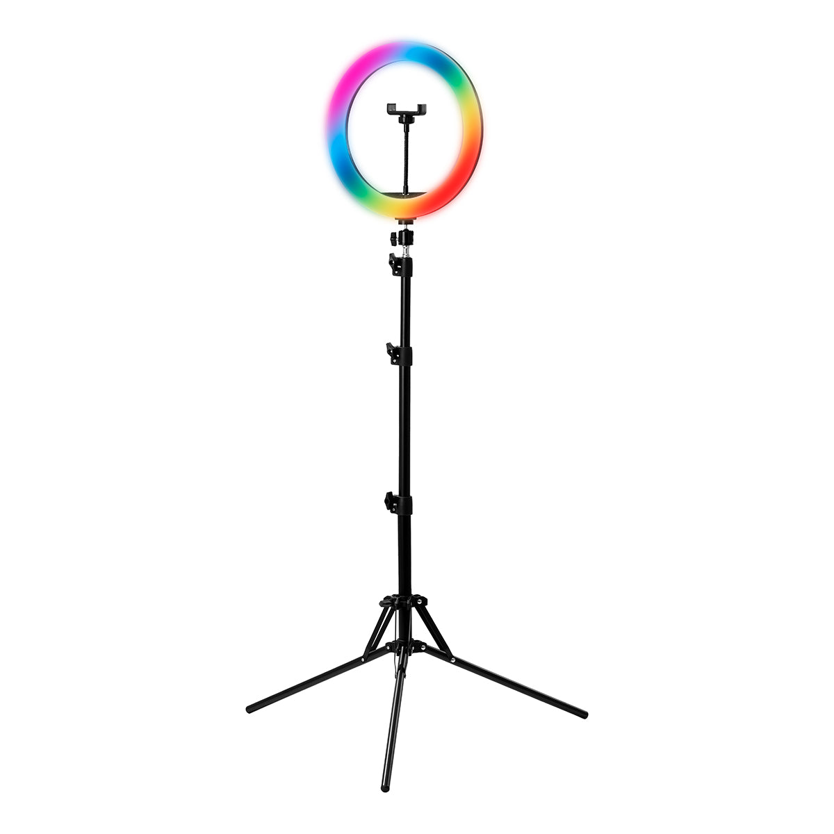 Kruhová lampa GLOW 13"" RGB bsc s 10W stojanem