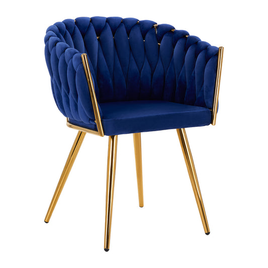 4Rico chair QS-GW06G navy blue velvet