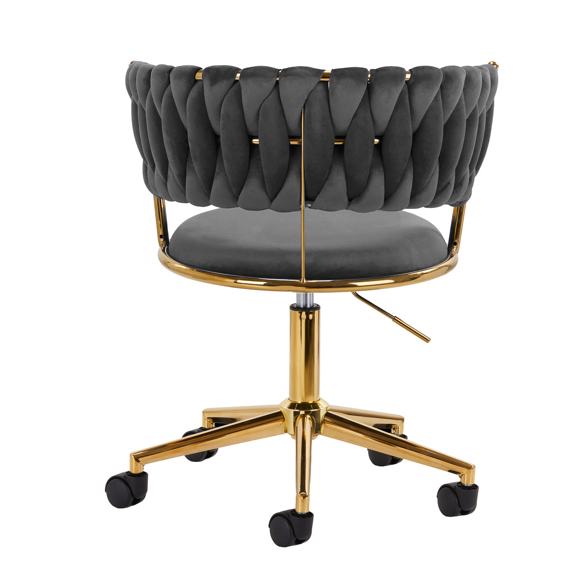 4Rico swivel chair QS-GW01G velvet gray