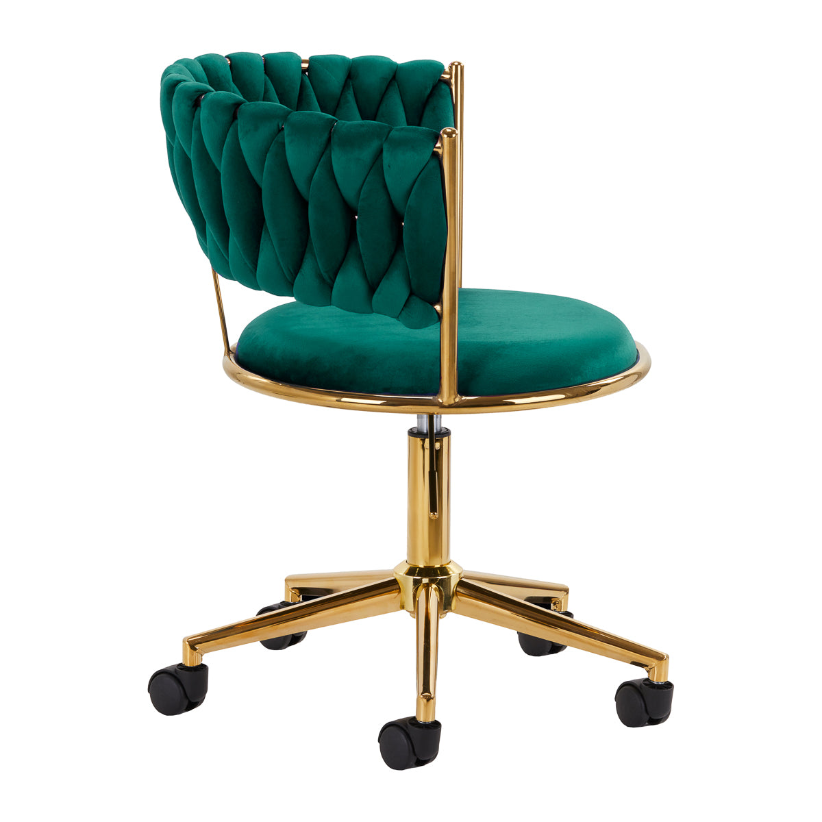 4Rico swivel chair QS-GW01G velvet green