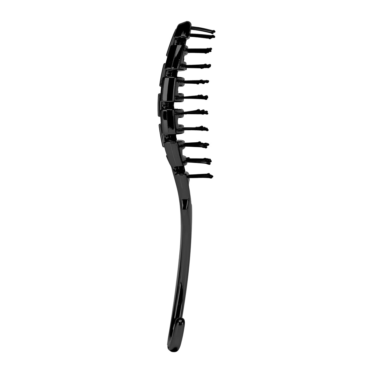 Flexibilní kartáč na vlasy P-1032 Black