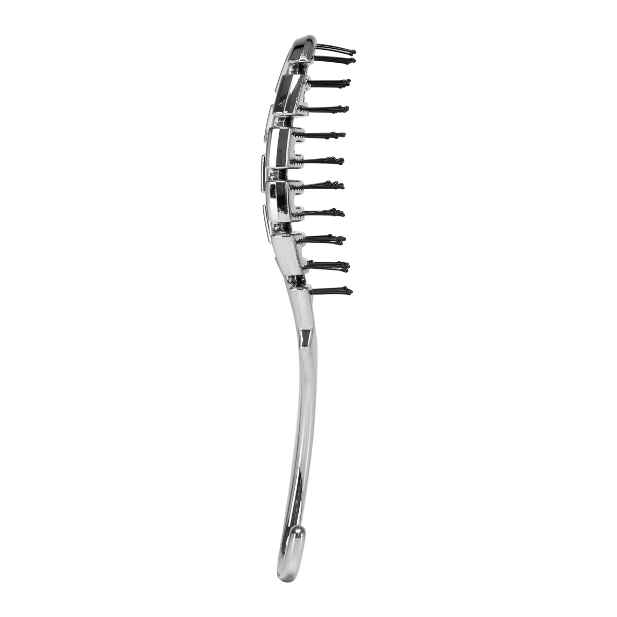 Flexibilní kartáč na vlasy P-1032 Silver