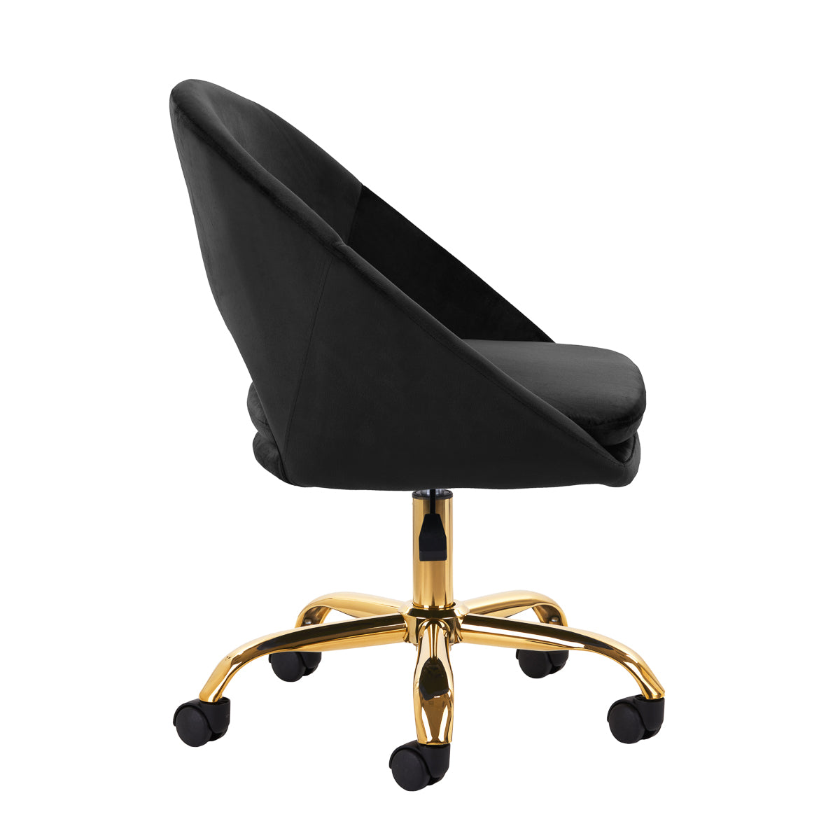 4Rico swivel chair QS-MF18G velvet black
