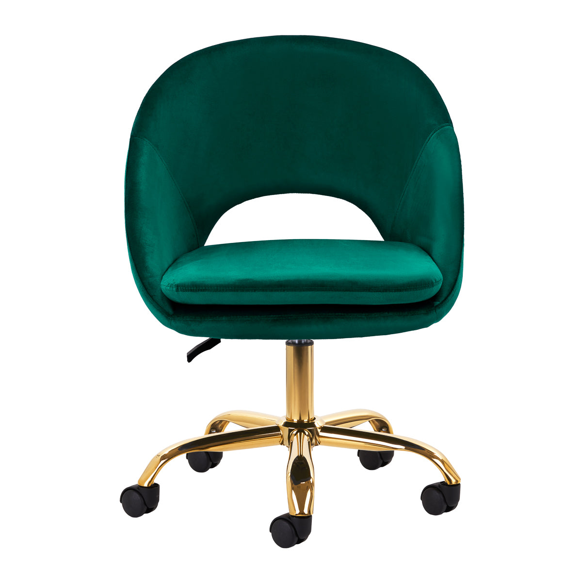4Rico swivel chair QS-MF18G velvet green