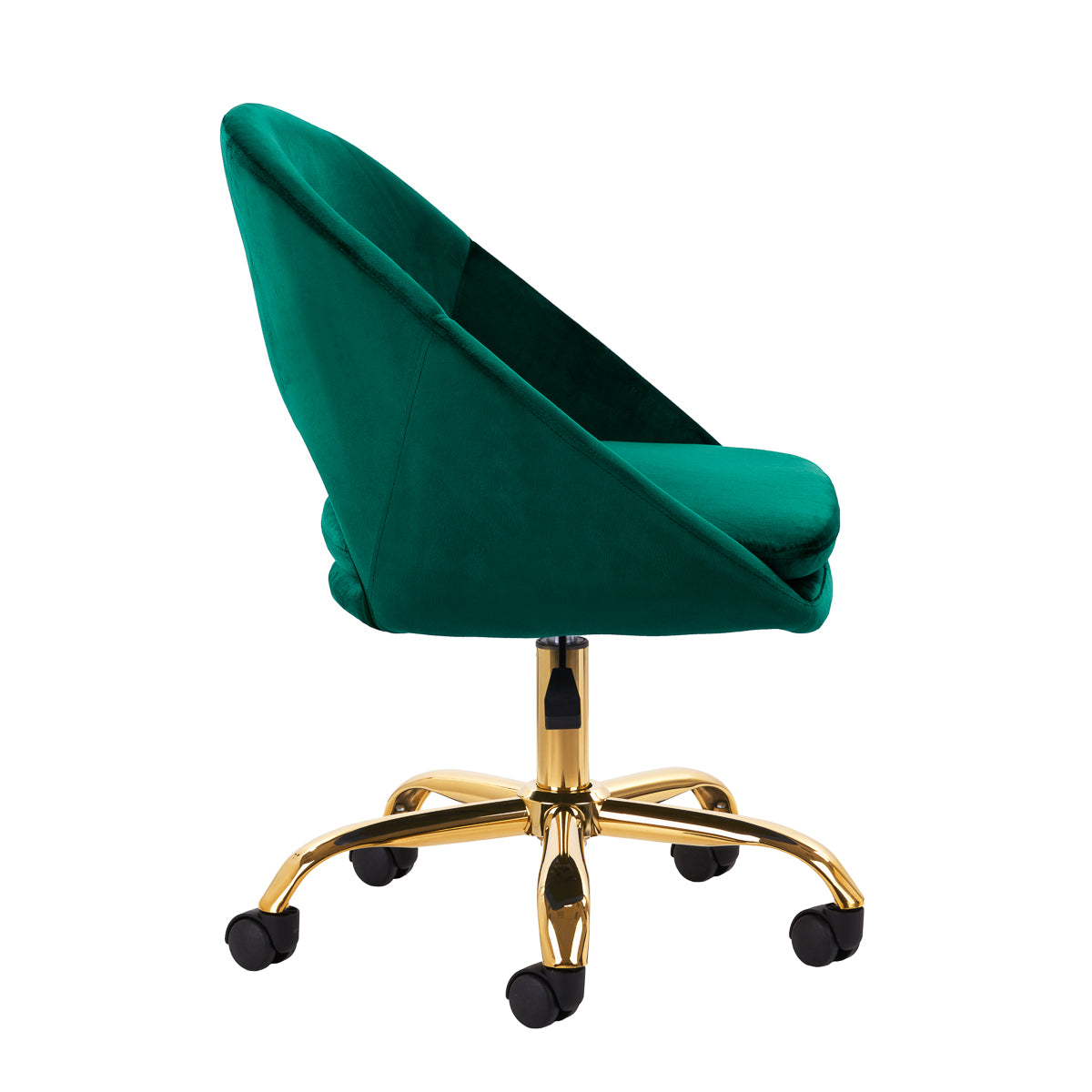 4Rico swivel chair QS-MF18G velvet green