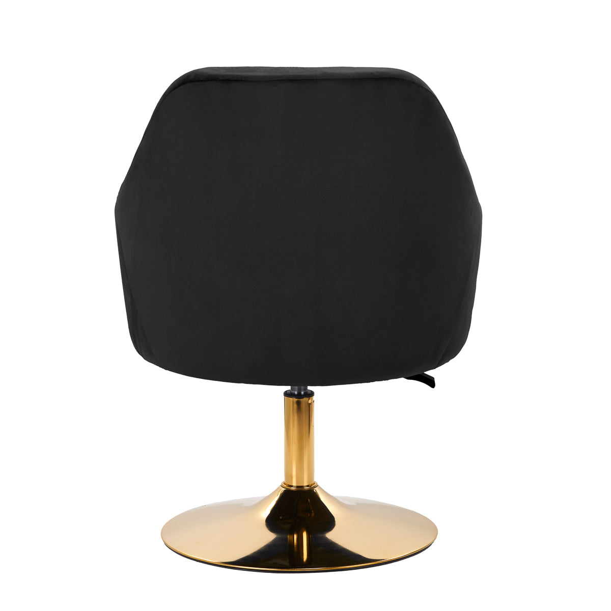 4Rico swivel armchair QS-BL14G velvet black