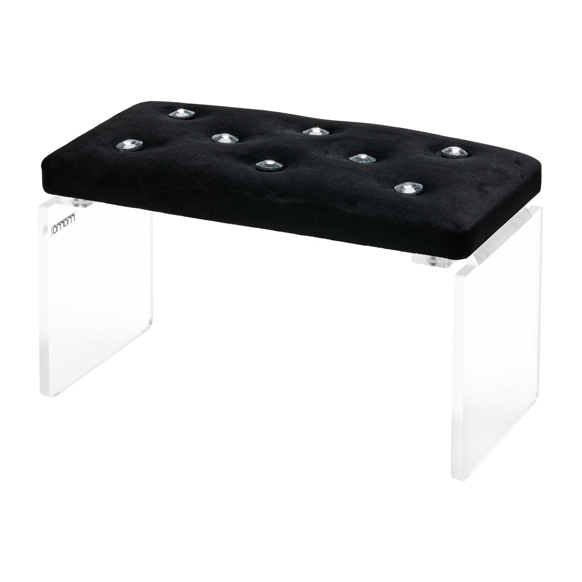 Momo Diamond Velor manicure support, black