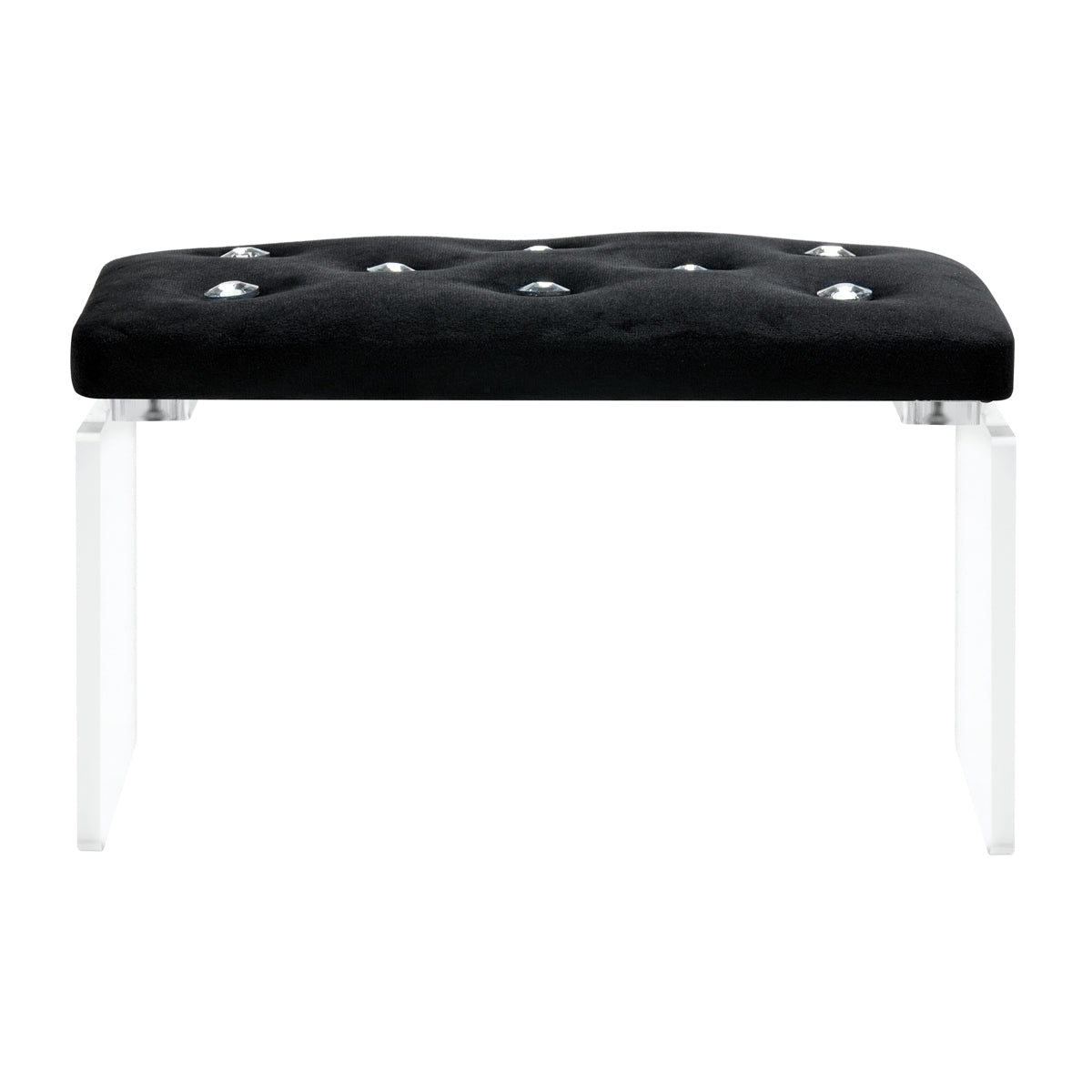 Momo Diamond Velor manicure support, black
