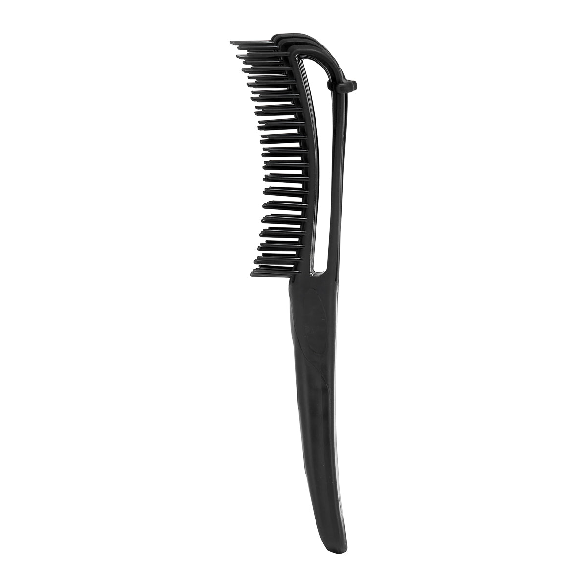 Flexibilní kartáč na vlasy P-868 Black