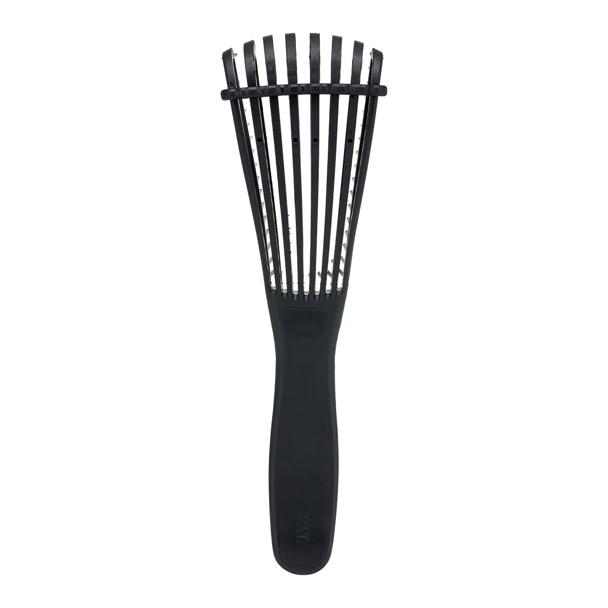 Flexibilní kartáč na vlasy P-868 Black