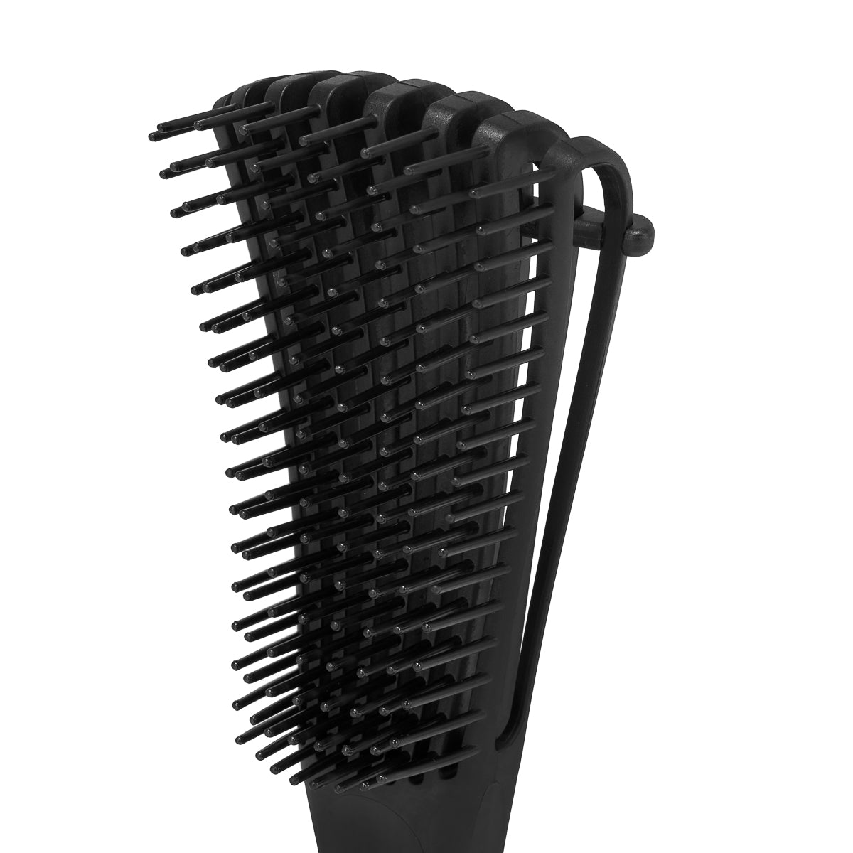 Flexibilní kartáč na vlasy P-868 Black