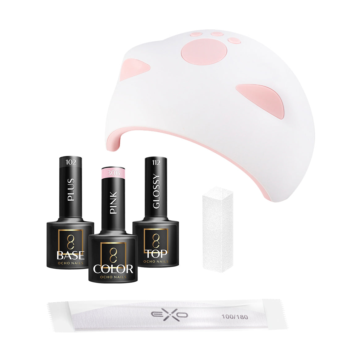 Hybridní startovací sada OCHO NAILS 8