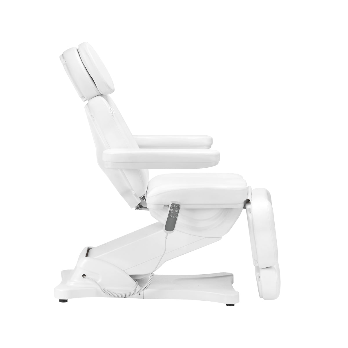 Elektrické kosmetické křeslo SILLON CLASSIC, 3 motory, bílé