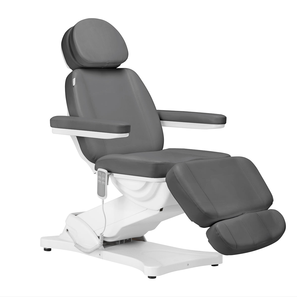 Elektrické kosmetické křeslo SILLON CLASSIC, 3 motory, šedé
