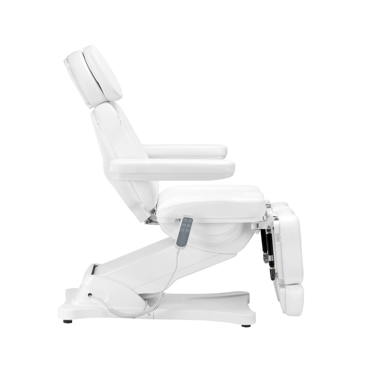 Elektrické kosmetické křeslo SILLON CLASSIC, 3 motory, s kolébkou pro pedi, bílá