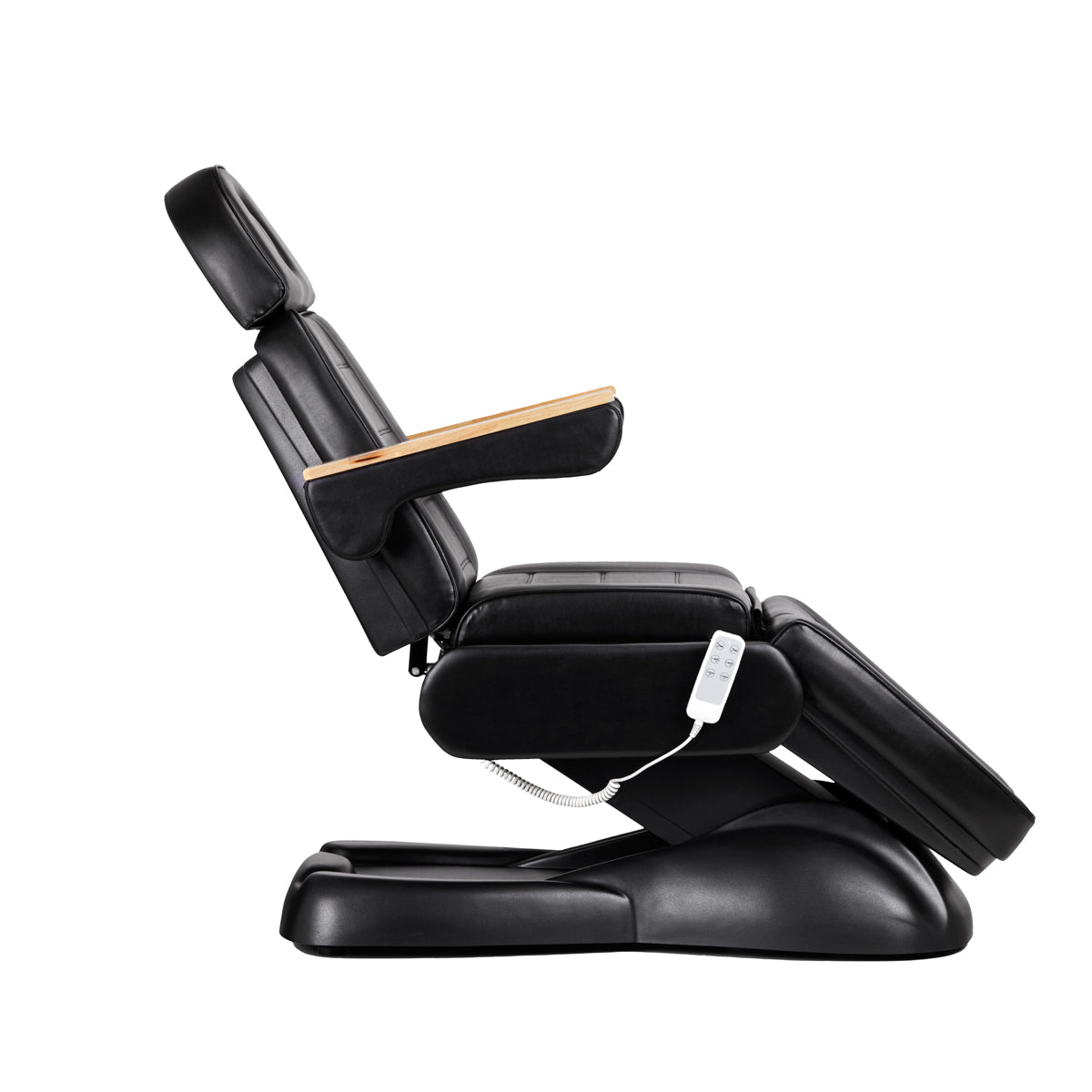 SILLON Lux 273b elektrické kosmetické křeslo + taburet 304, černá
