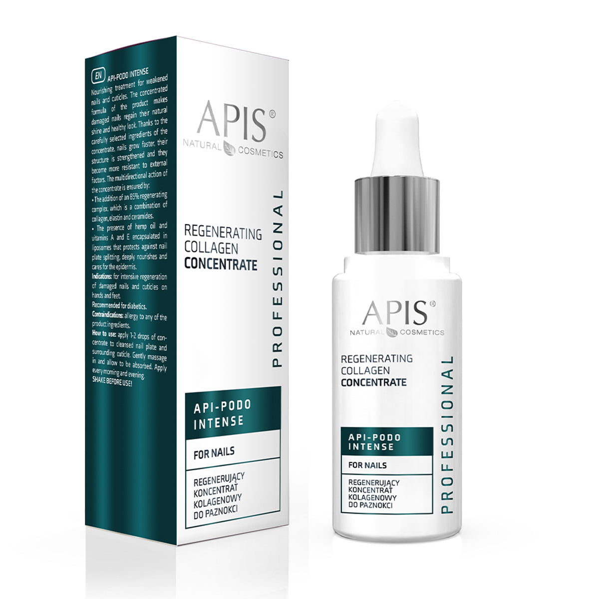 Apis Api-Podo Intense Regenerační kolagenový koncentrát na nehty 30 ml