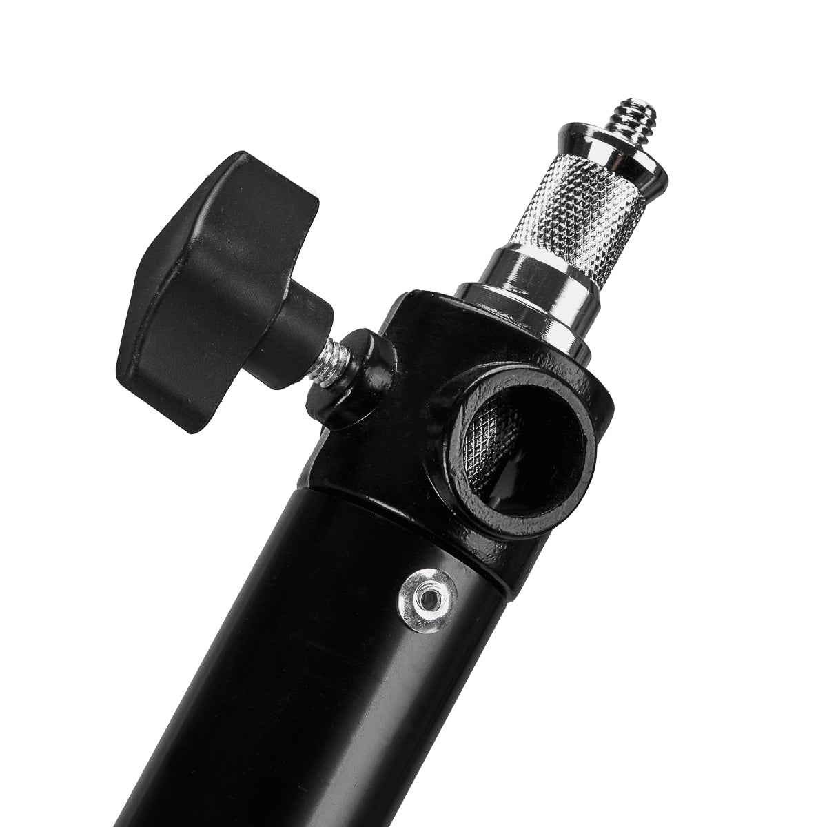 Nástěnný věšák na prstencové lampy