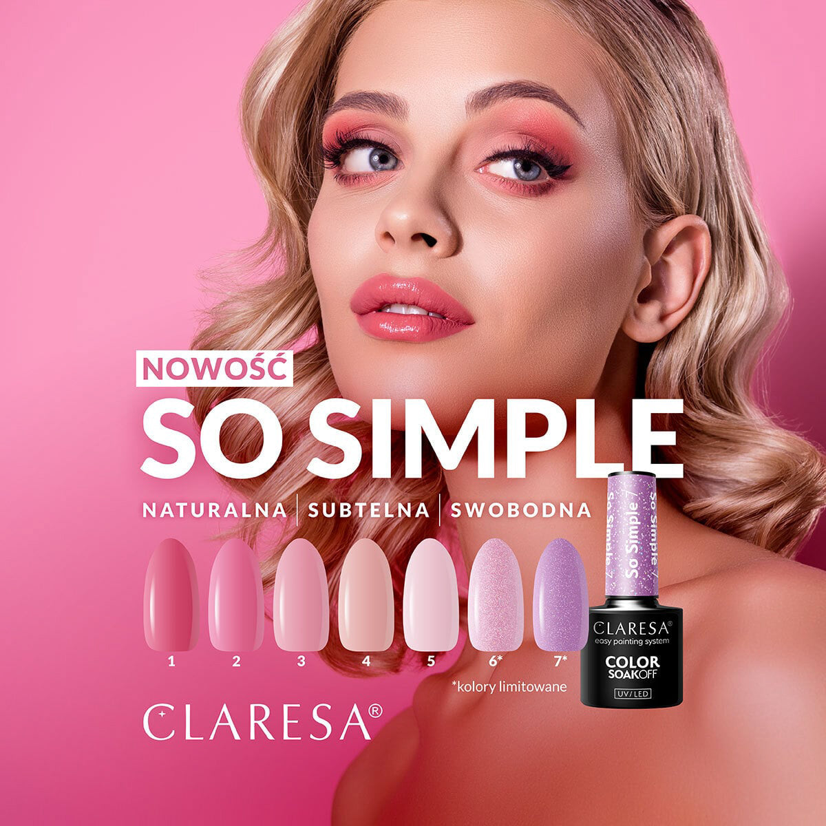 CLARESA So simple hybrid varnish 2-5g