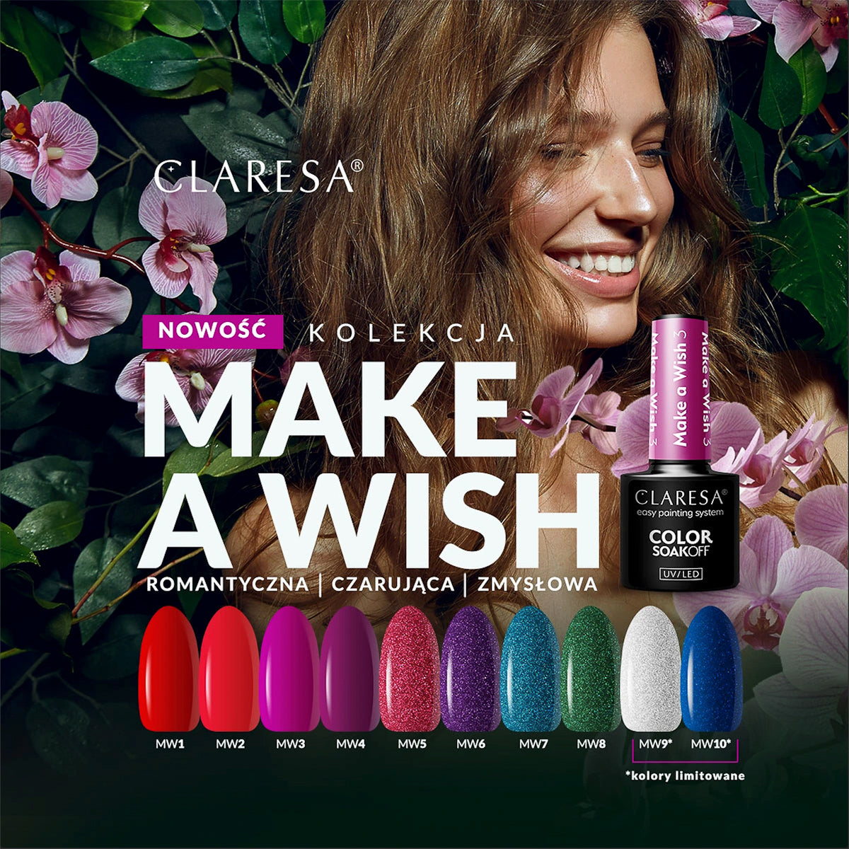 CLARESA Make a wish hybrid varnish 2 -5g