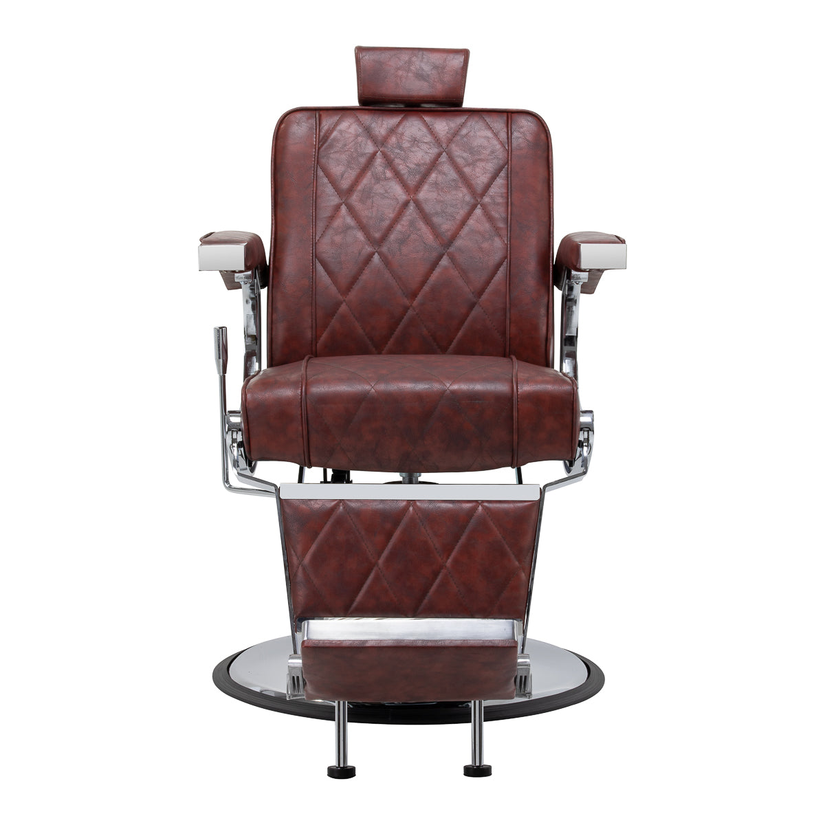 Holičské křeslo Hair System BM88066 vínové