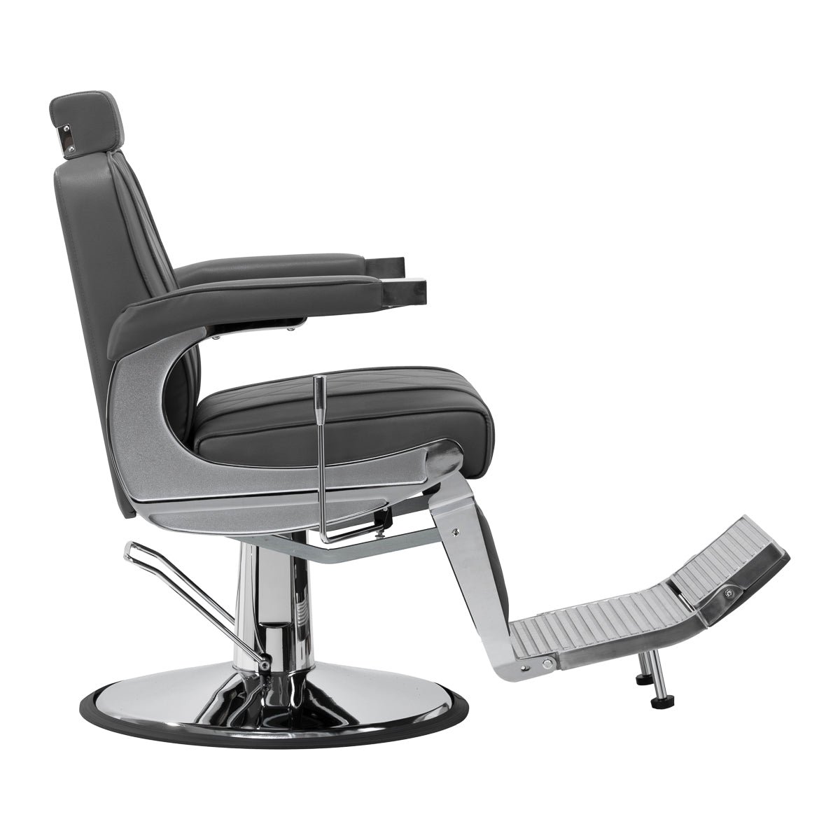 Holičské křeslo Hair System BM88066 šedé
