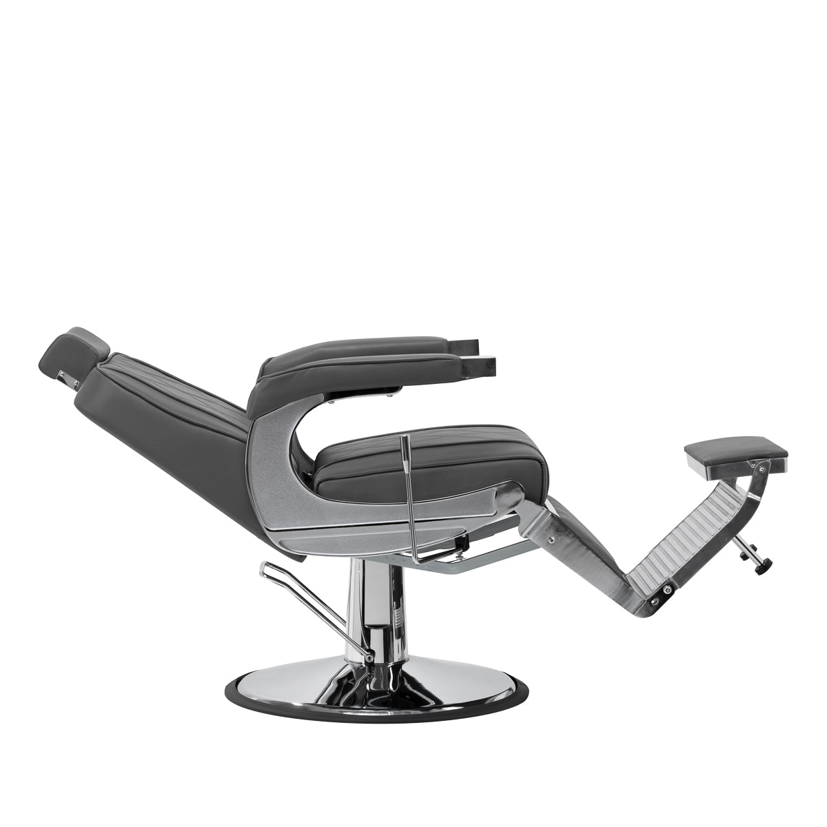 Holičské křeslo Hair System BM88066 šedé