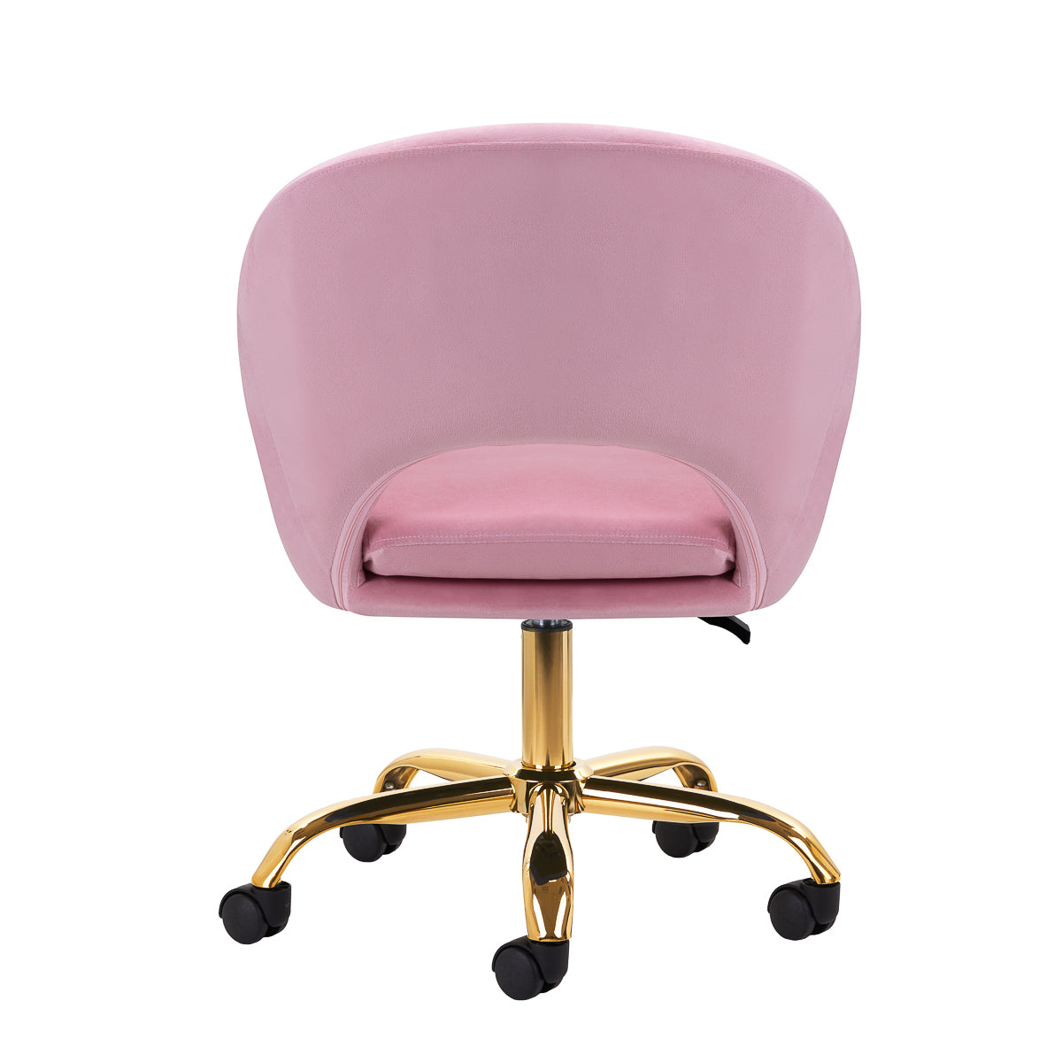 4Rico QS-MF18G swivel chair, pink velvet