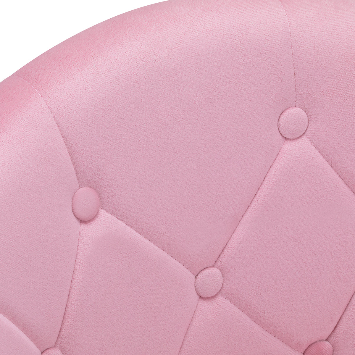 4Rico swivel armchair QS-BL12B velvet pink