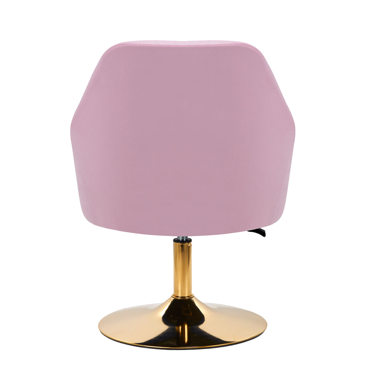 4Rico swivel armchair QS-BL14G velvet pink