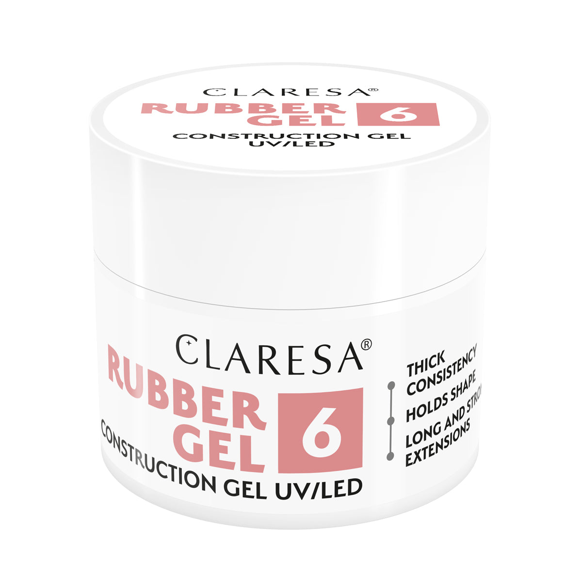 Claresa Stavební gel Gumový gel 6 90g