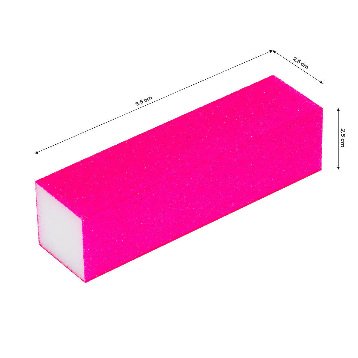 Ocho Nails Pink blok 10 ks.