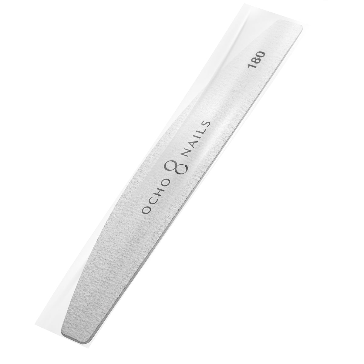Ocho Nails pilník půlměsíc slim 100/180 1 ks. bezpečný balíček
