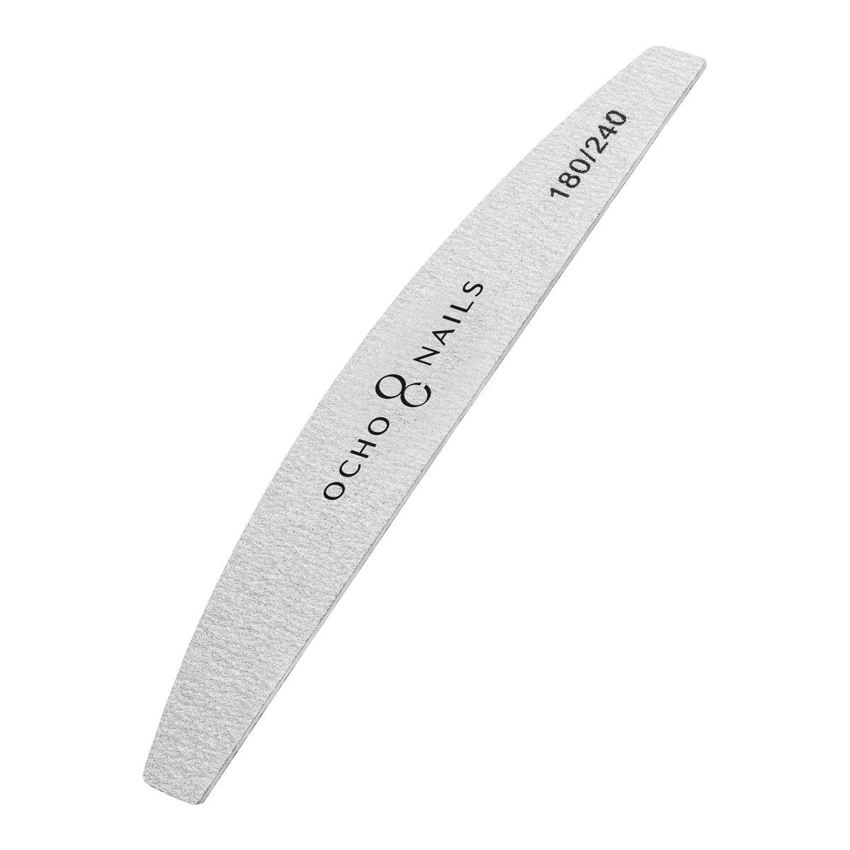Ocho Nails pilník půlměsíc slim 180/240 1 ks. bezpečný balíček