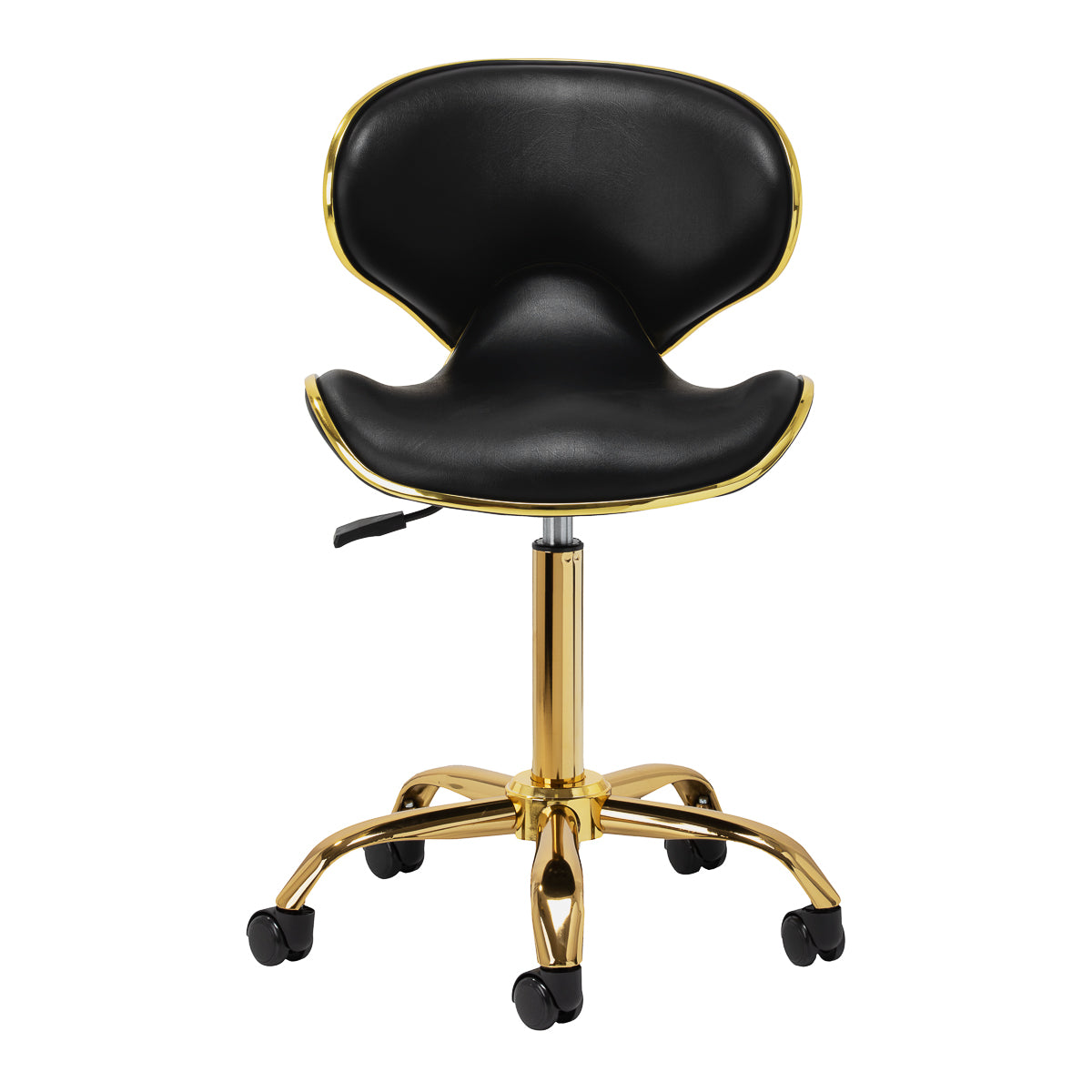 Kosmetická stolička Gabbiano Q-4599G Gold Black