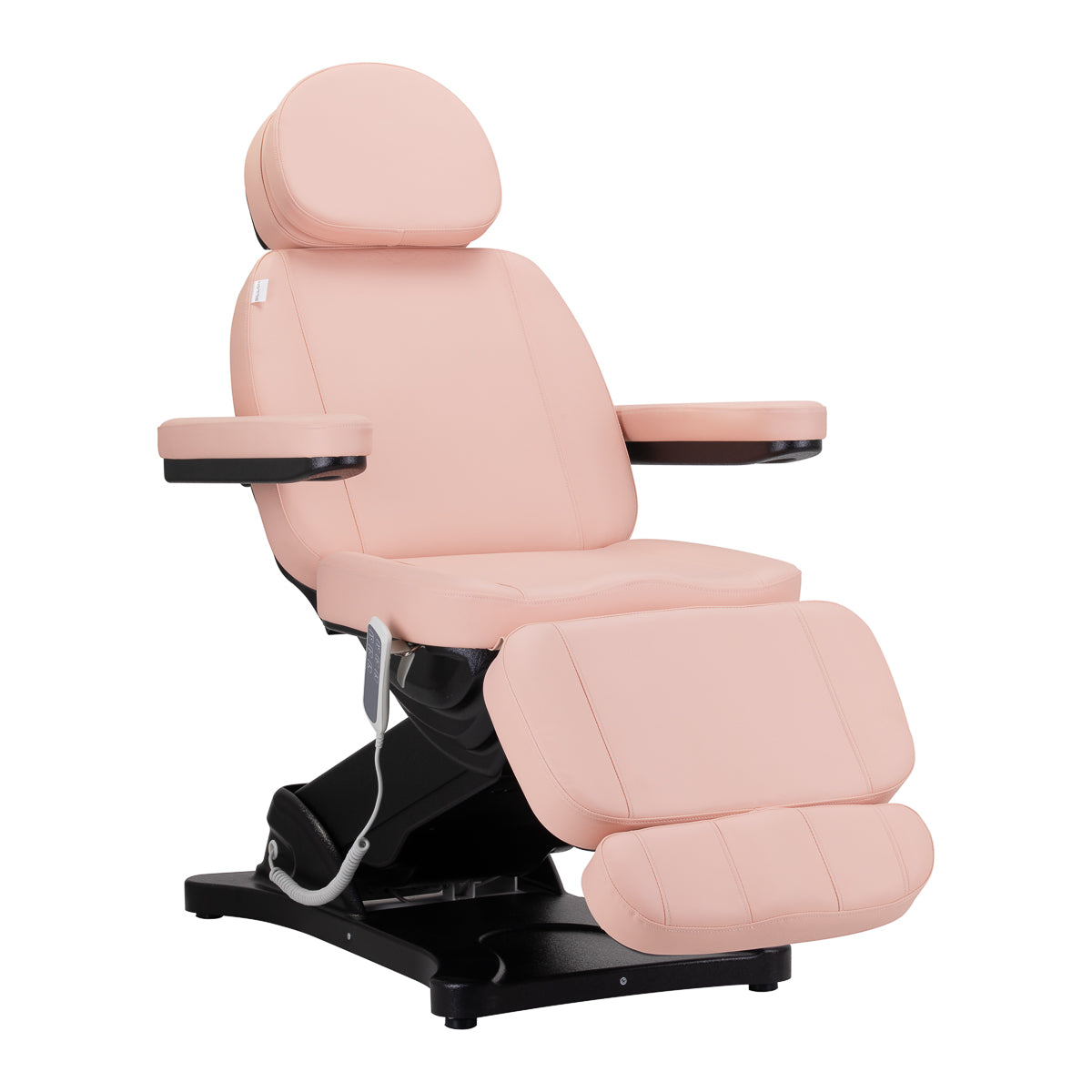 Elektrické kosmetické křeslo SILLON CLASSIC, 3 motory, růžové a černé