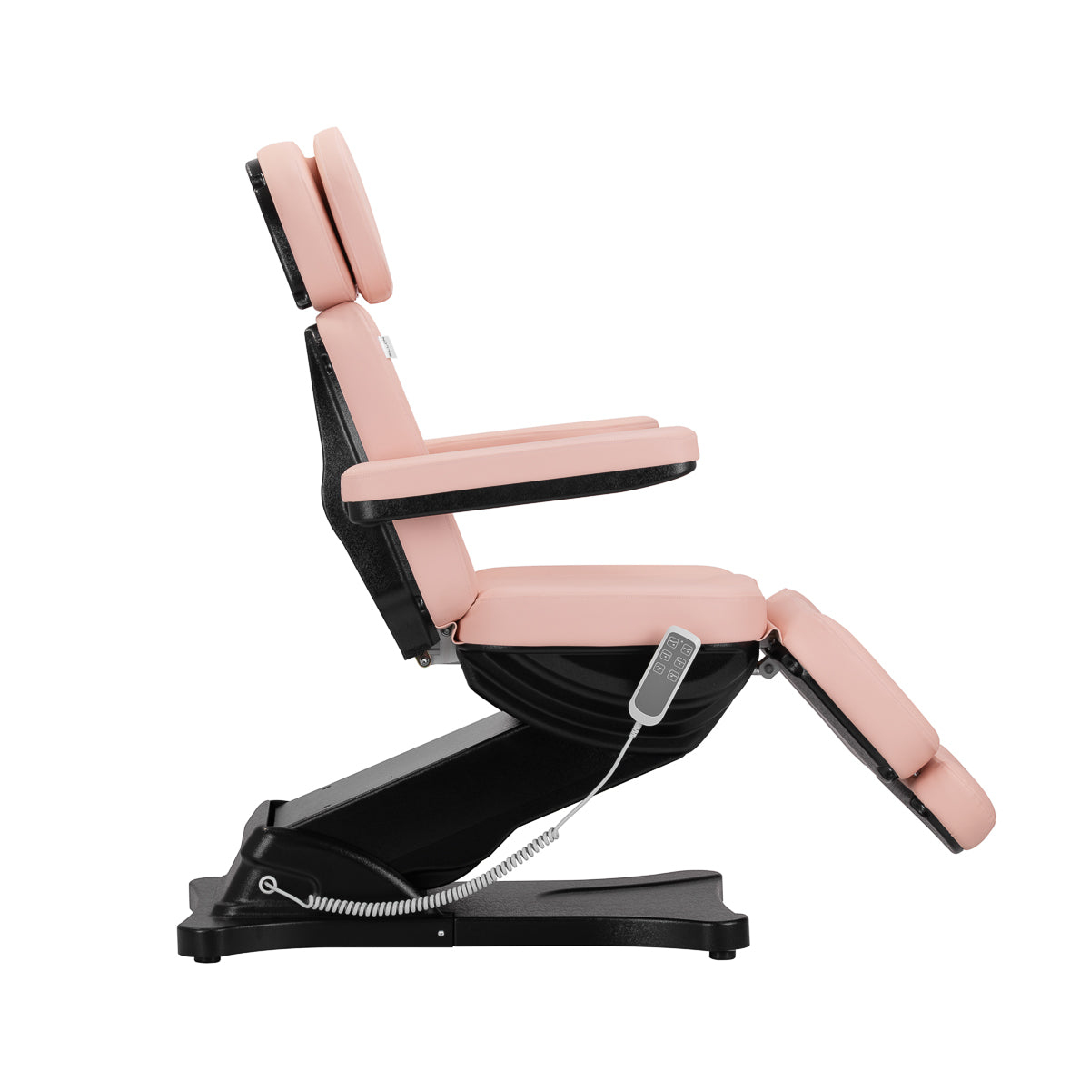 Elektrické kosmetické křeslo SILLON CLASSIC, 3 motory, růžové a černé