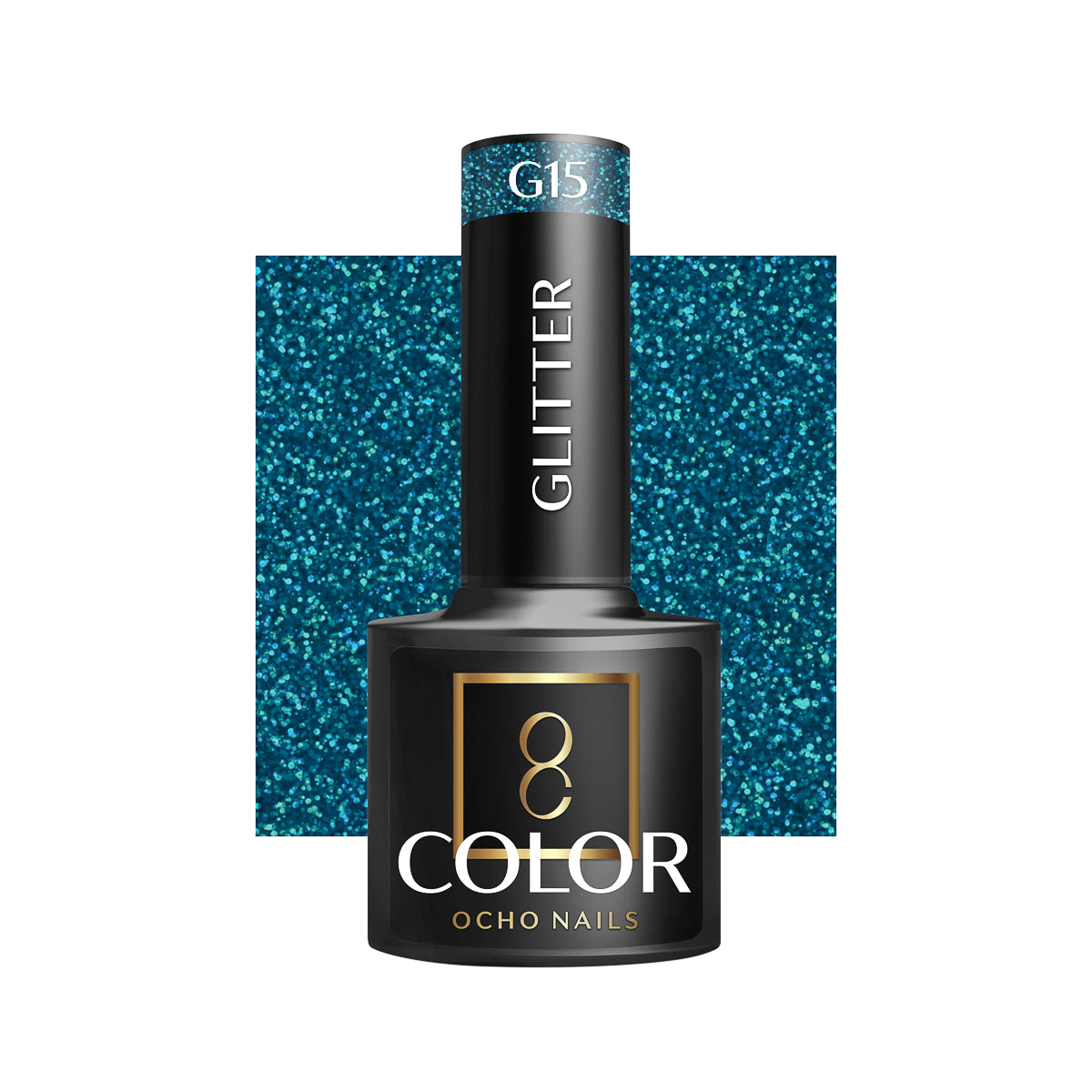 OCHO NAILS Glitter hybridní lak na nehty G15 -5 g