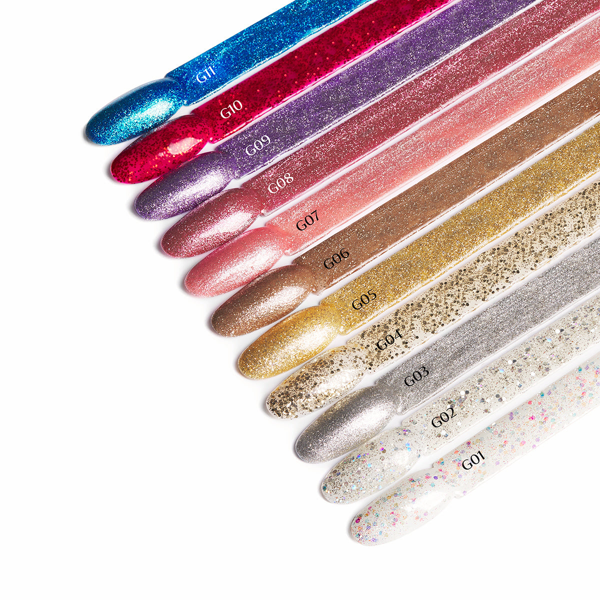 OCHO NAILS Glitter hybridní lak G16 -5 g