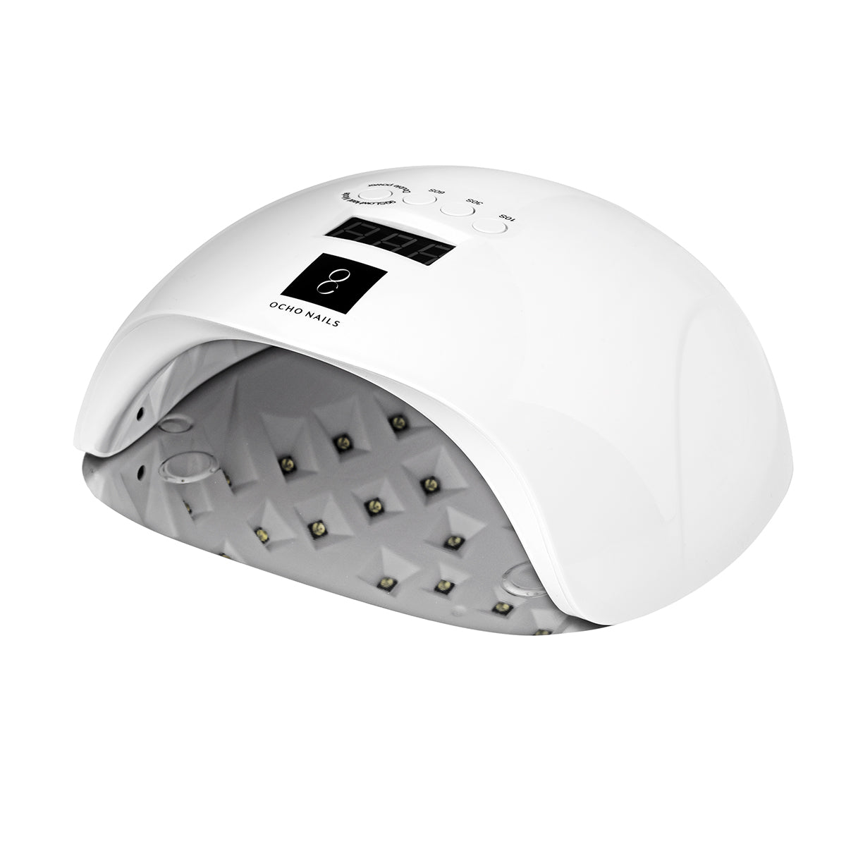 OCHO NAILS X13 65W bílá LED lampa se zrcadlovým dnem