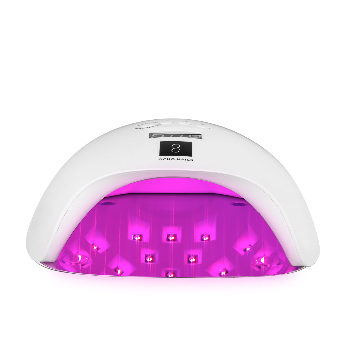 UV LED lampa OCHO NAILS X13 65W plus bílá se zrcadlovým dnem