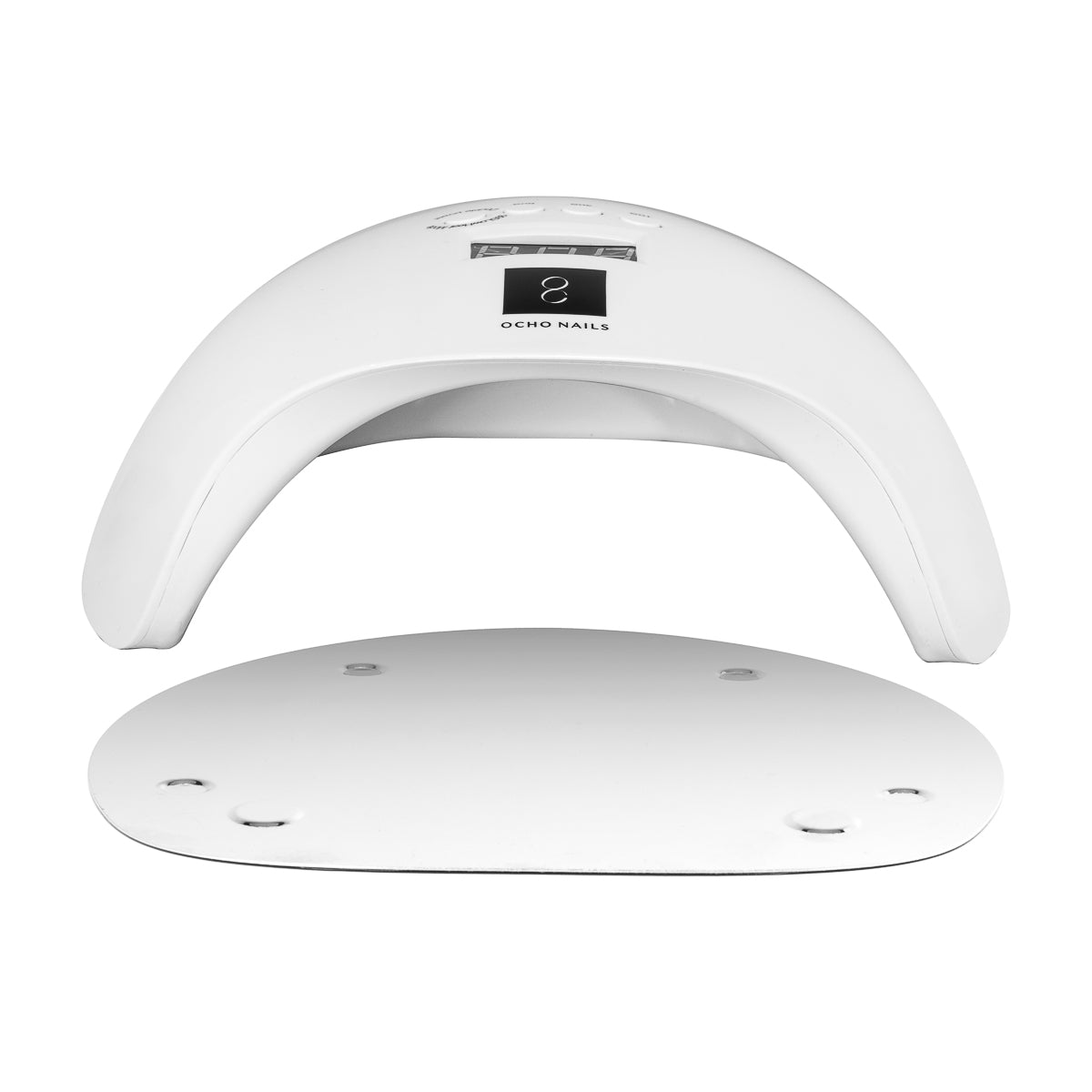 UV LED lampa OCHO NAILS X13 65W plus bílá se zrcadlovým dnem