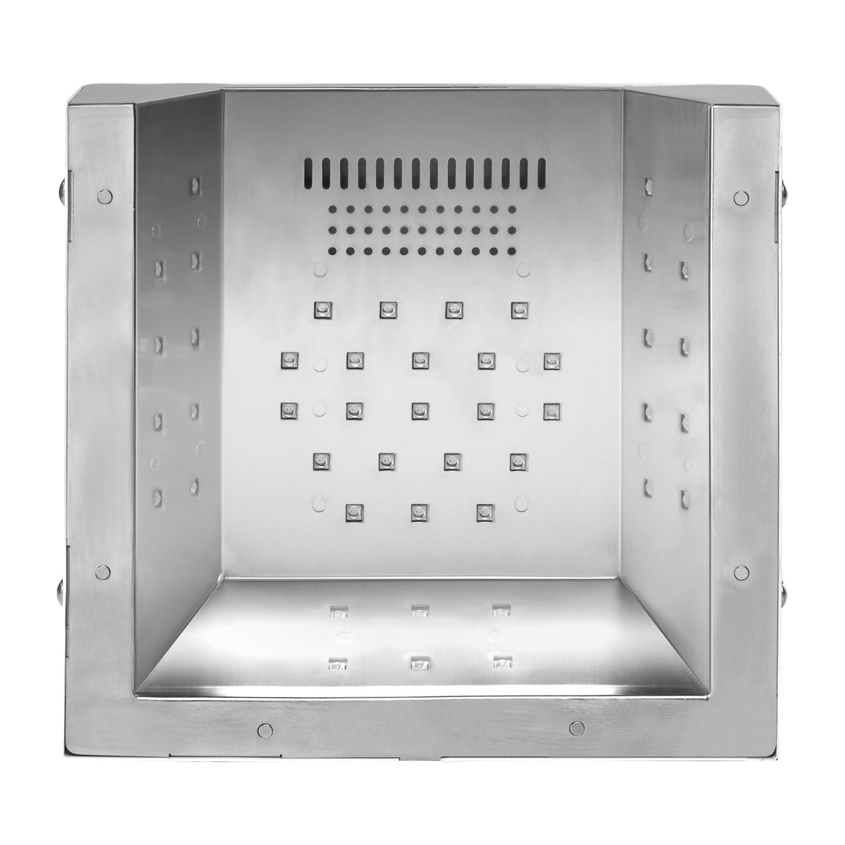 OCHO NAILS PRO X23 180W LED UV lampa, kov, bílá, zrcadlový interiér