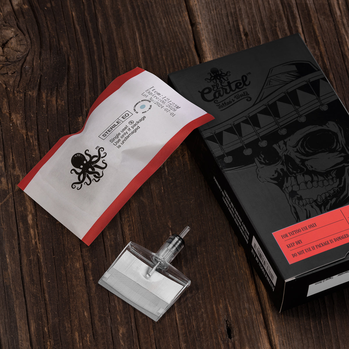 El Cartel V2 tattoo cartridge - 0.35 123RM ShortTaper 5 pcs.