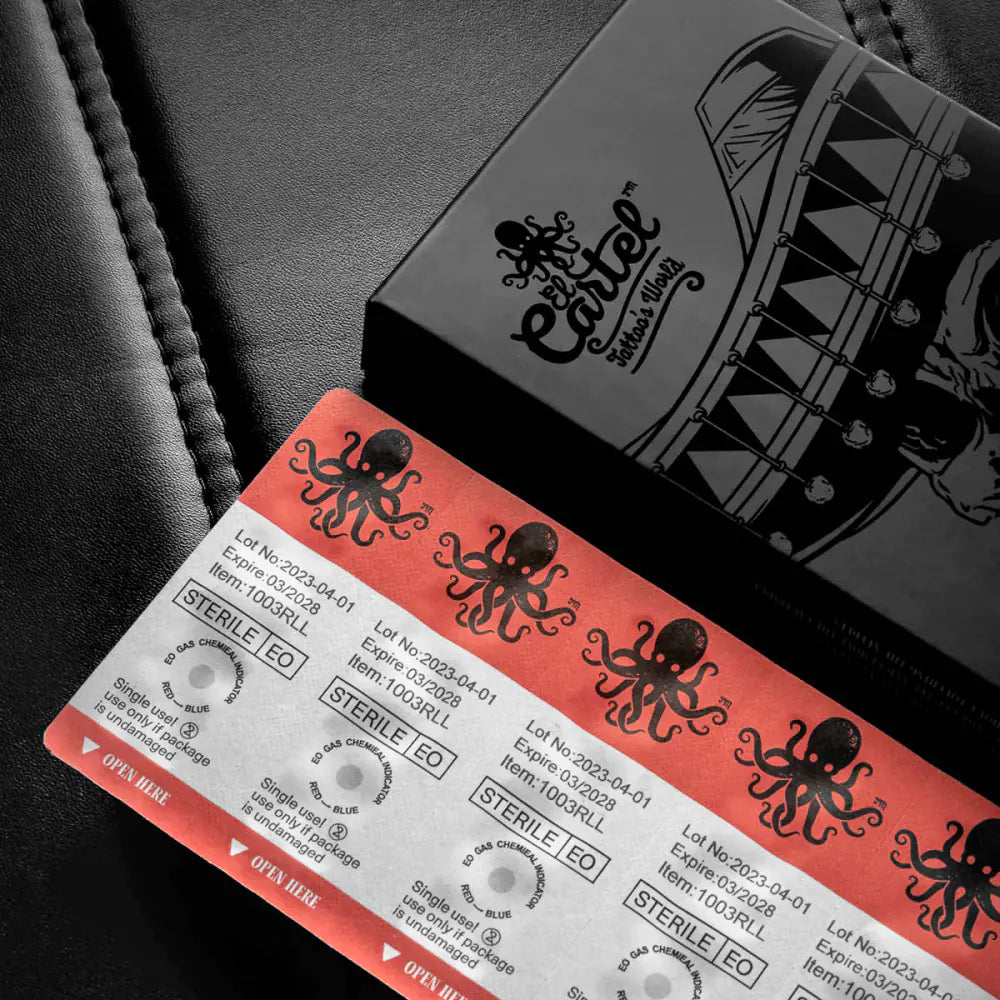 Tetovací kazety EL CARTEL V2 - 0,35 13RM-W LongTaper 10 ks.