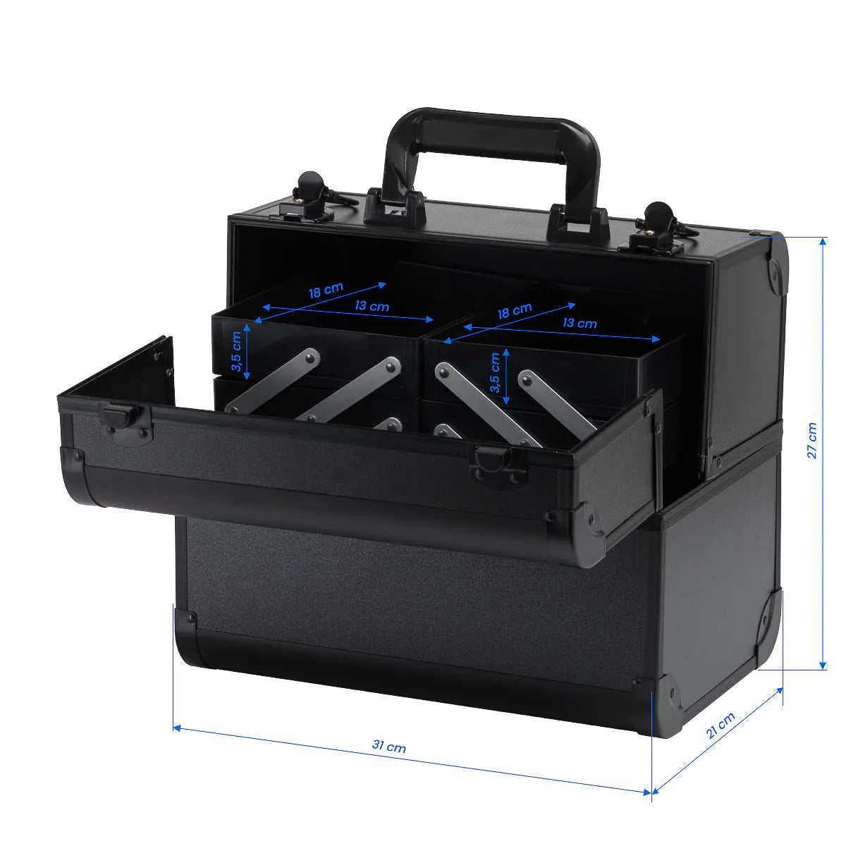 Cosmetic case black 40