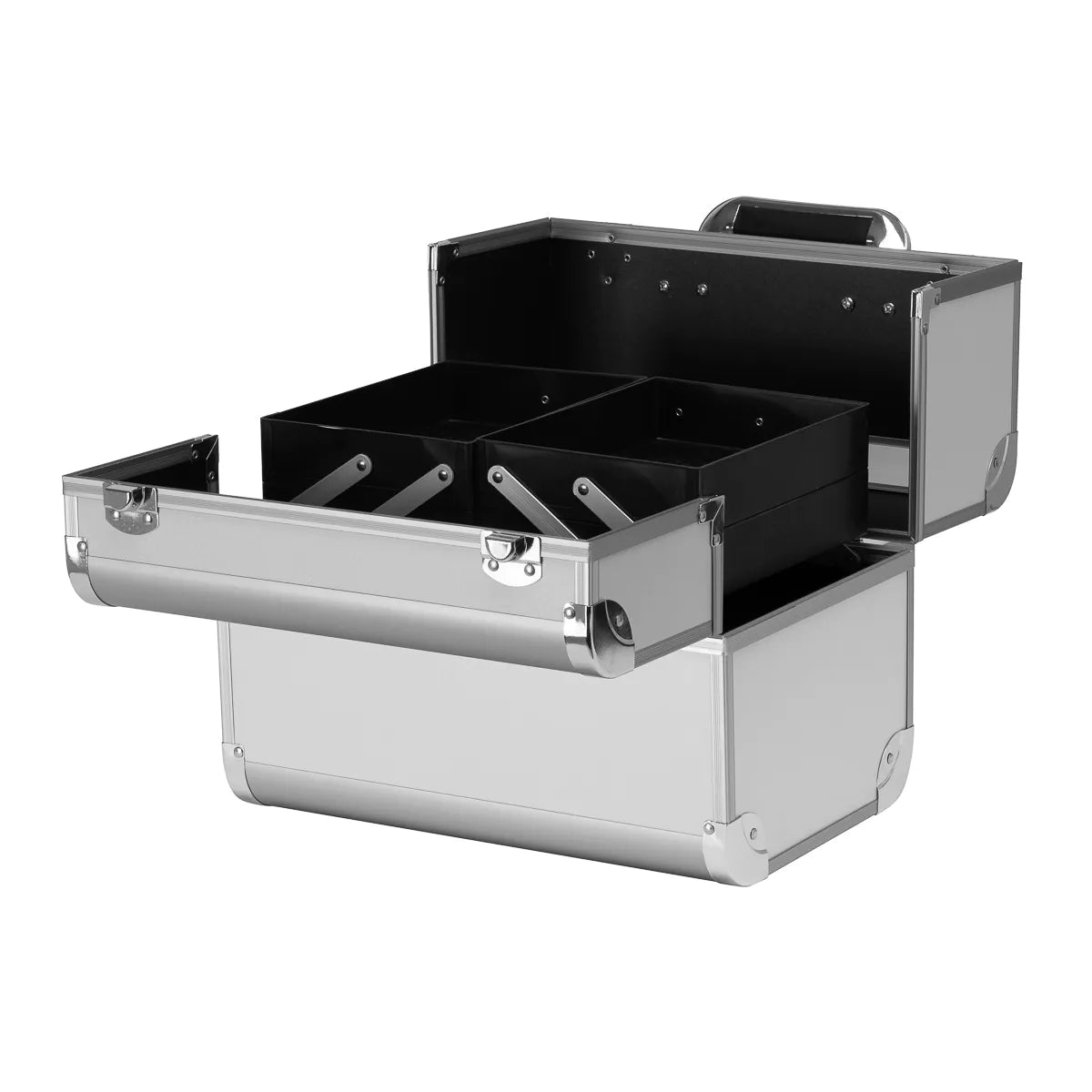 Cosmetic case silver 40