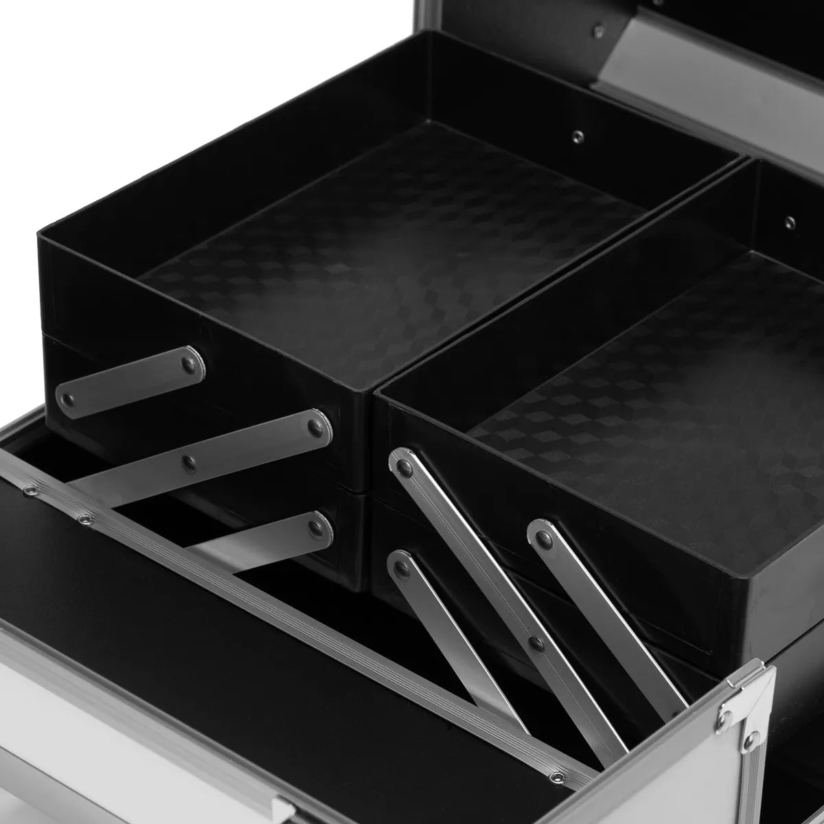 Cosmetic case silver 40