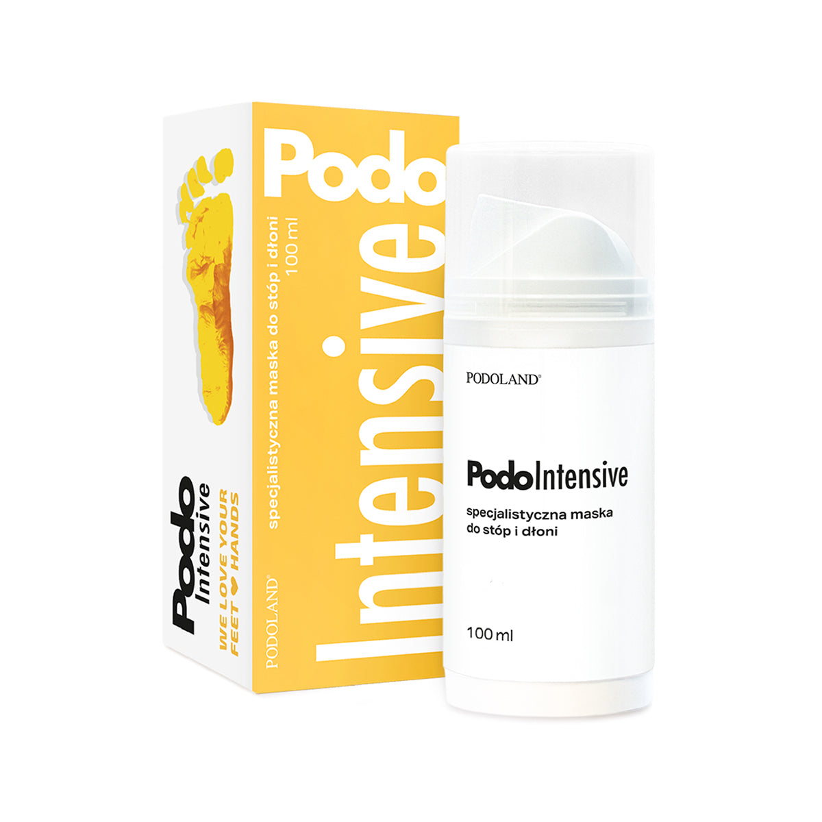Přípravek Podoland PodoIntensive specializovaná maska na nohy a ruce 100 ml