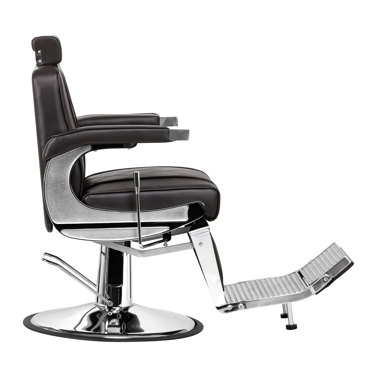 Kadeřnické křeslo Hair System BM88066 Hnědé
